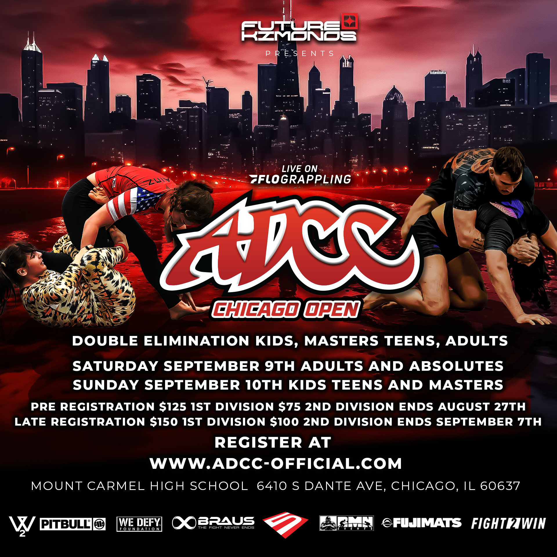 ADCC Chicago Open poster