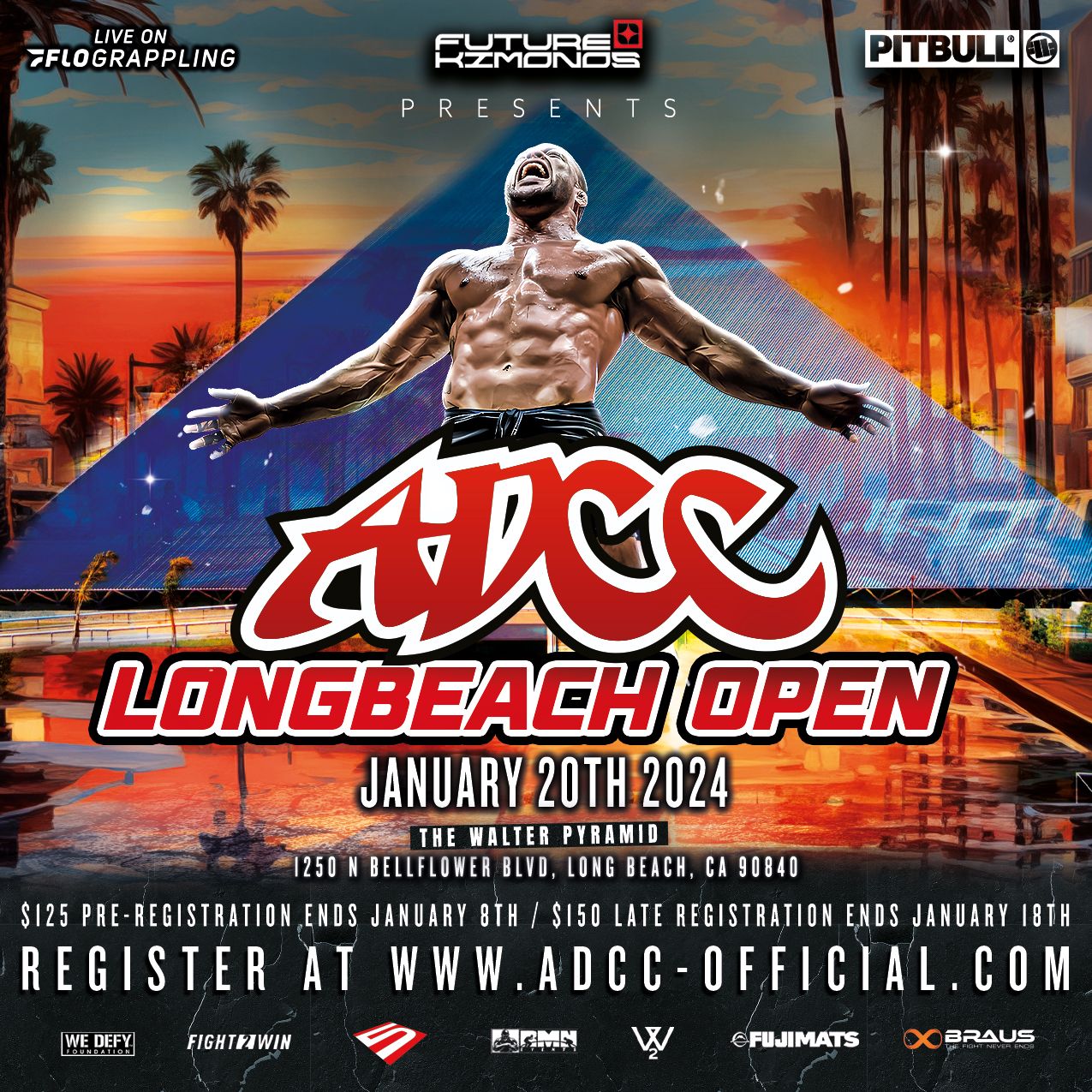 ADCC Long Beach Open poster